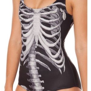 Black milk ribs swimsuit